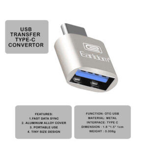 EARLDOM OTG USB3.0 Type-C fast data transmit and charge Adaptor ET-OT41