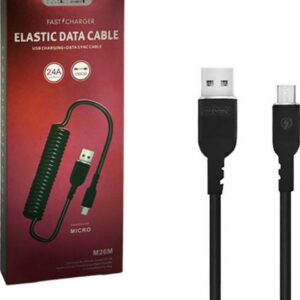 Nafumi NFM-M26 Spiral USB 2.0 to micro USB Cable