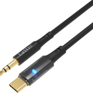 EARLDOM 3.5mm male to Type C Cable Audio Transfer AUX53-100cm